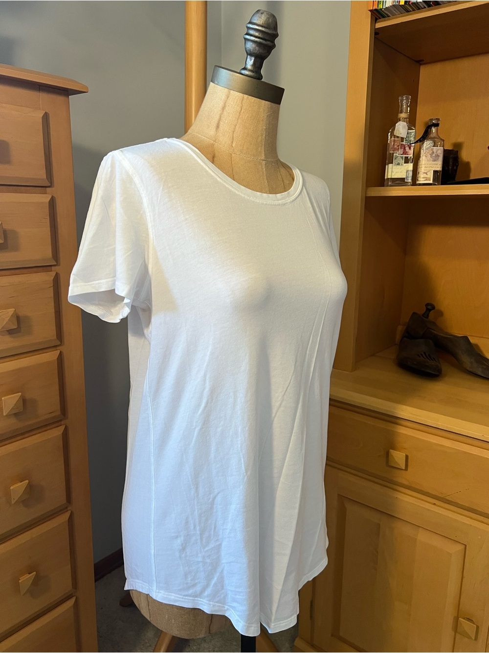 lululemon athletica White Short-Sleeve Love Crew Tee
